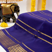 Persian Indigo Mysore Silk Saree
