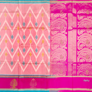 Kuberan Pink Soft Silk Saree