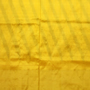 White Yellow Pochampally Silk Saree