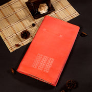 Kuberan Orange Soft Silk Saree
