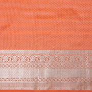 Kuberan Light Orange Kanchivaram Silk Saree