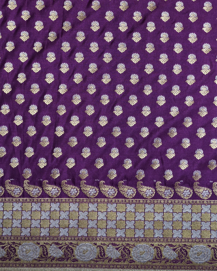 Kuberan Purple Fabric
