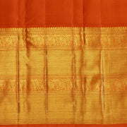 Kuberan Rama Green Kalamkari Prints Kanchipuram Silk Saree