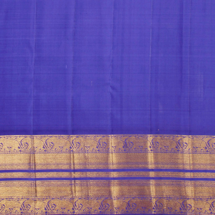 Kuberan Blue Kanchivaram Silk Saree