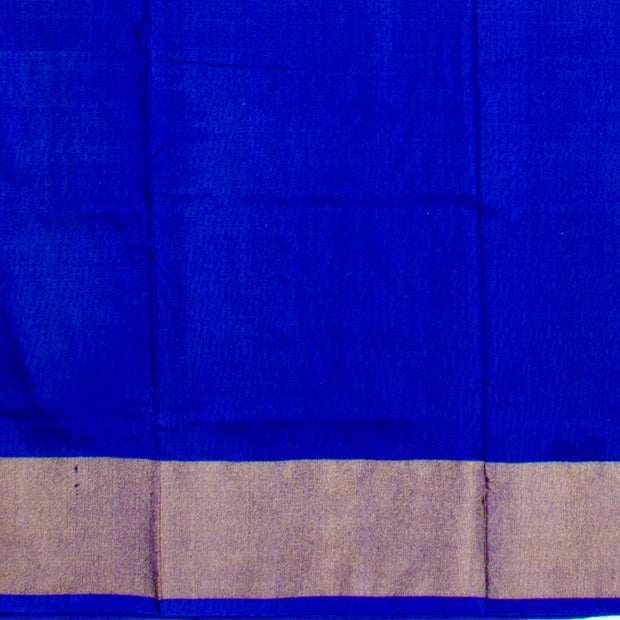 Kuberan Yellow Blue Pochampally Pavada