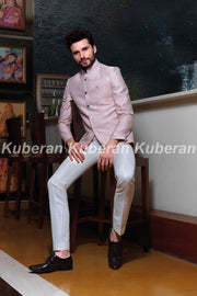 Kuberan Soft Pink Designer Suit