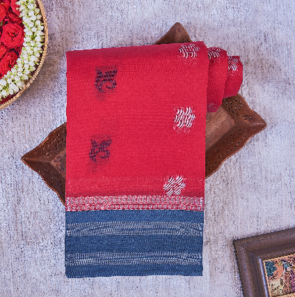 buy Pure Cotton saree