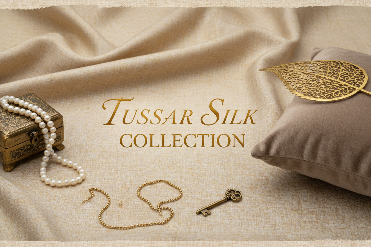 Tussar Silk Saree