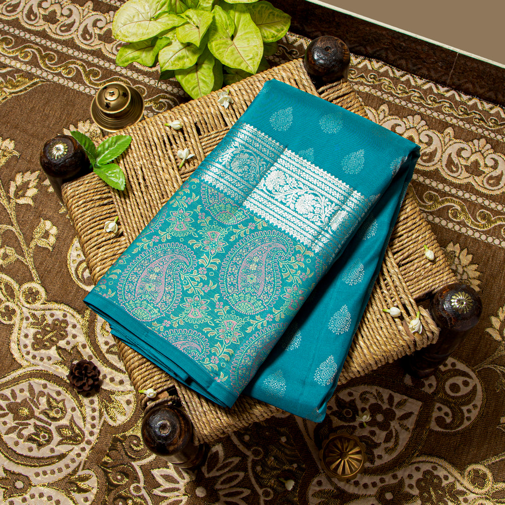 Blue Kanchivaram Sarees