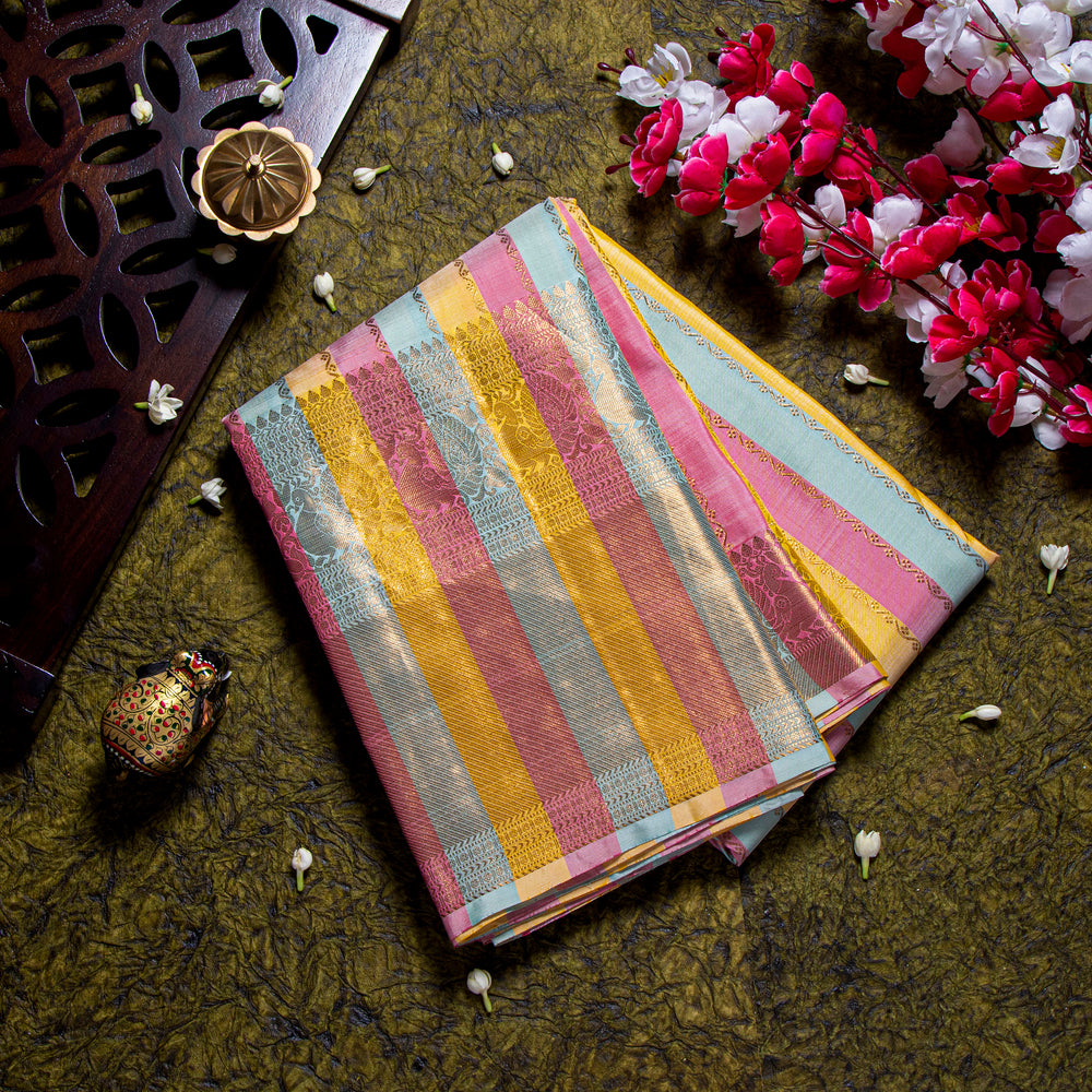 Best Multi Color Sarees