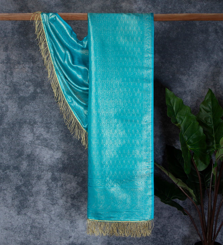 Kuberan Blue Ponnadai Shawl