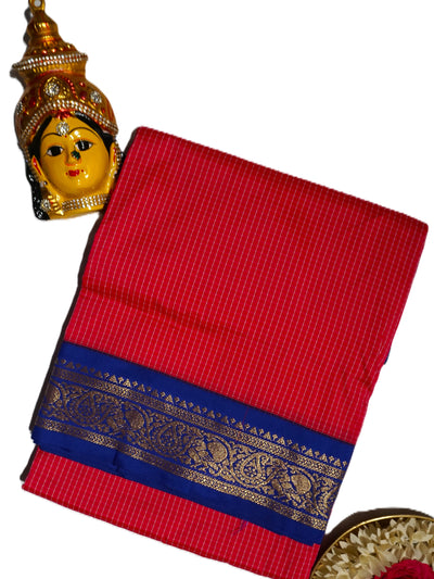KUBERAN PINK 9 YARD SAREE