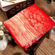 KUBERAN RUBY RED MYSORE SILK SAREE