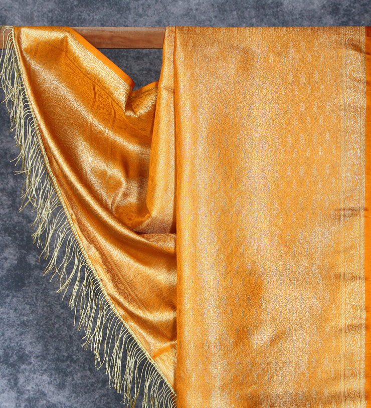 Kuberan Dusty Orange Ponnadai Shawl