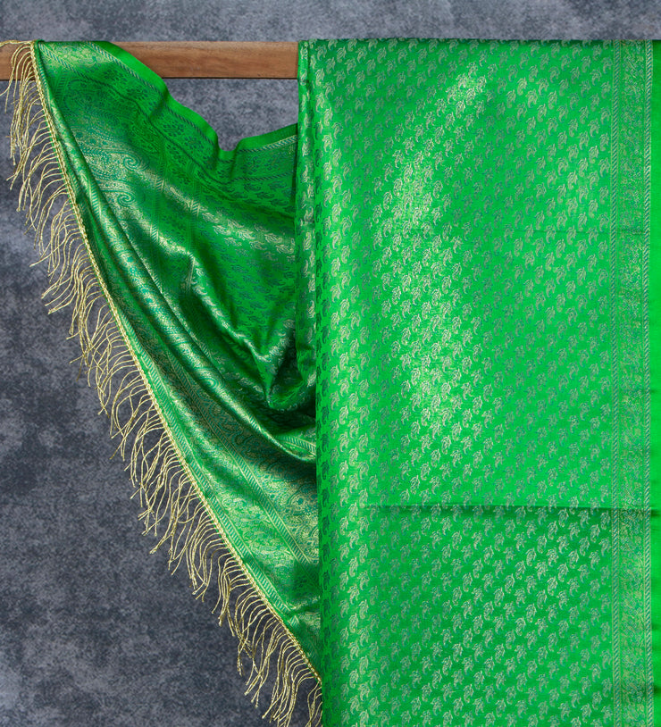 Kuberan Green Ponnadai Shawl