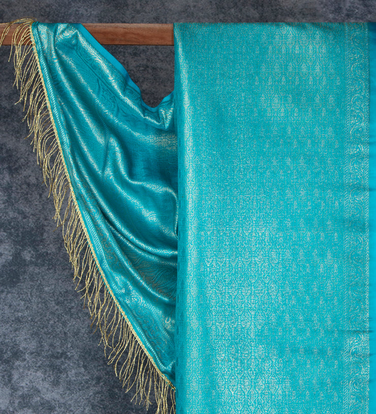 Kuberan Blue Ponnadai Shawl