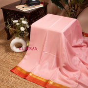 Kuberan Daisy Pink Mysore Silk Saree