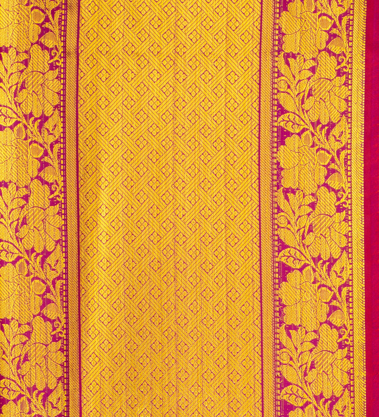 Kuberan Rich Pink Ponnadai Shawl