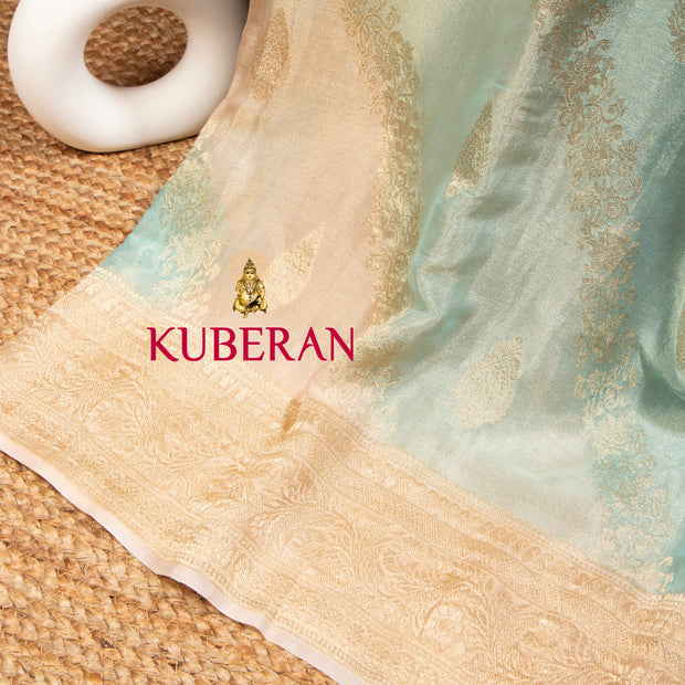 Kuberan Pale Leaf Mysore Silk Saree