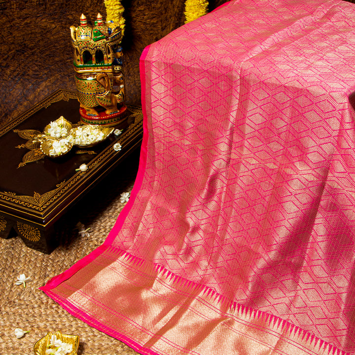 Kuberan Gold Kora Saree