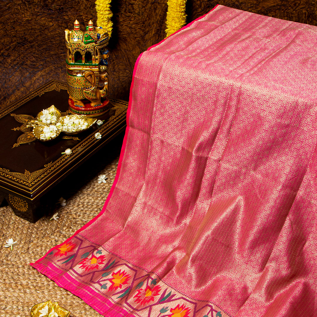 Kuberan Green Kora Saree