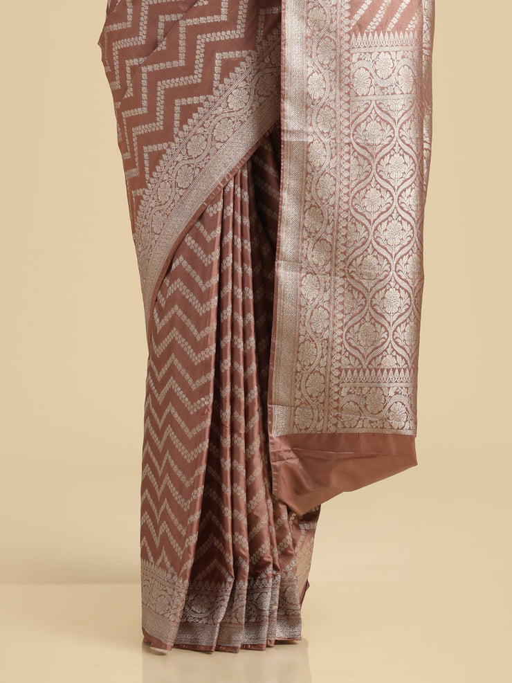 Kuberan lavander Banarasi Saree