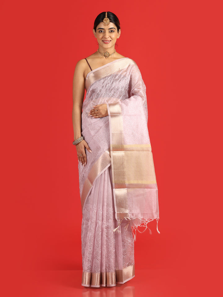 Kuberan lavander fancy Banarasi Saree