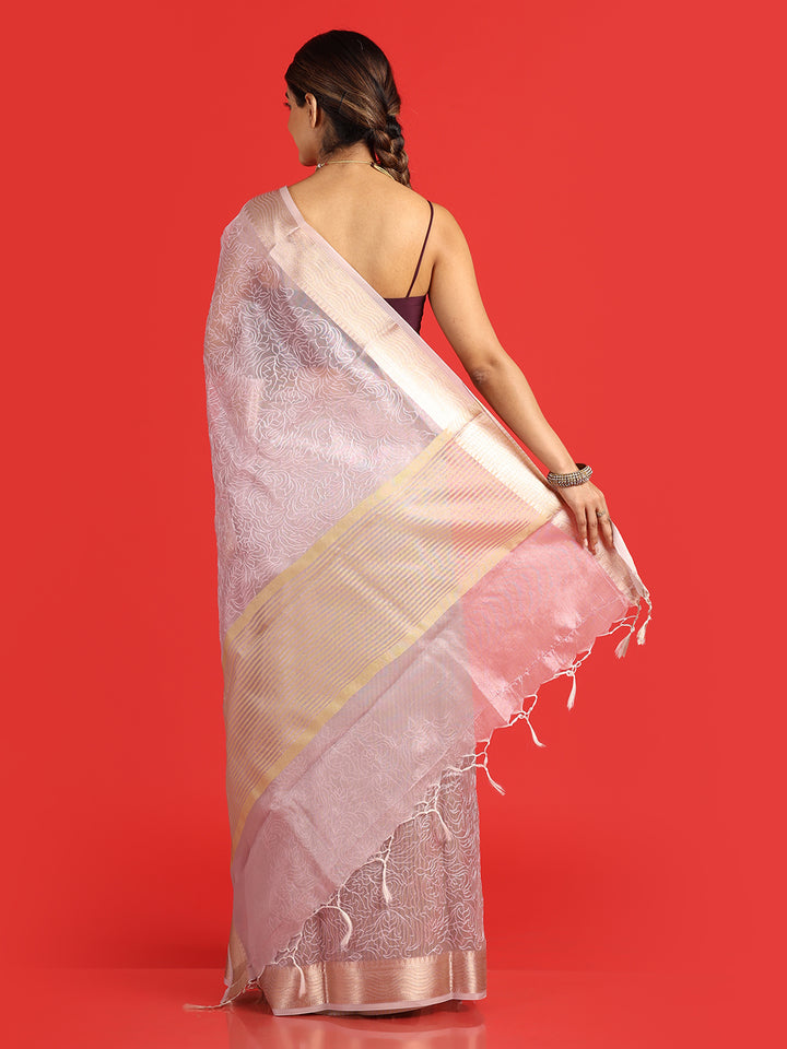 Kuberan lavander fancy Banarasi Saree