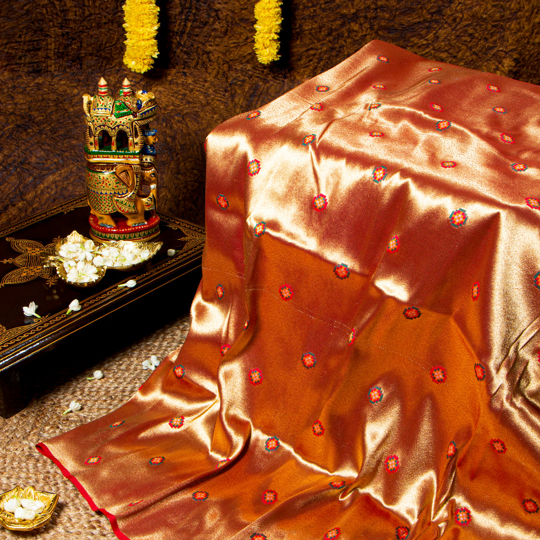 Kuberan magenta Paithani Patola saree