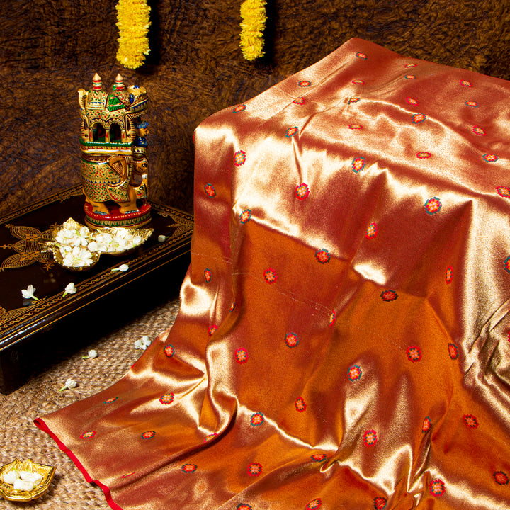 Kuberan magenta Paithani Patola saree