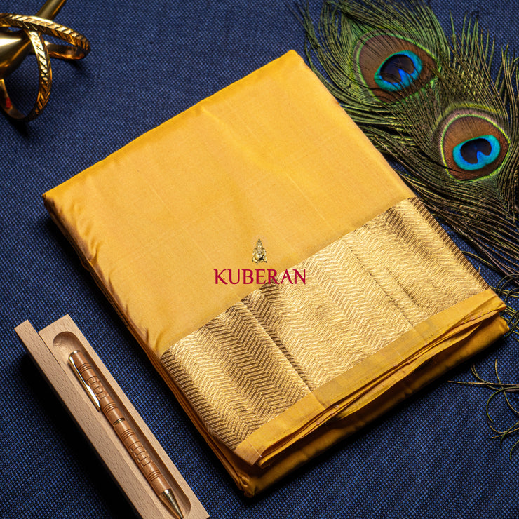 kuberan golden pure silk dhoti