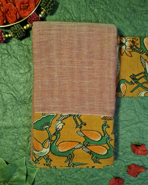 KUBERAN Pastel Brown DANCE PRACTICE SAREE