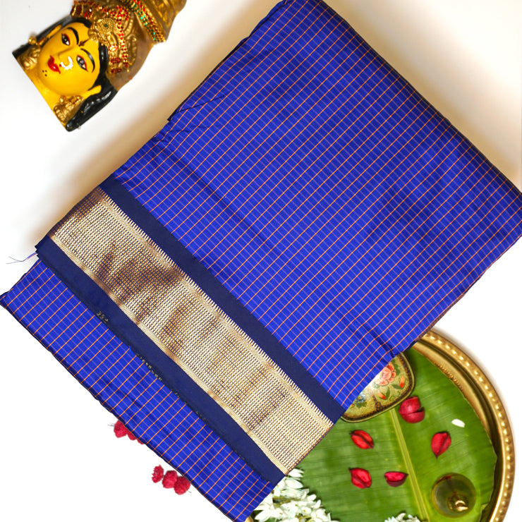 KUBERAN SAPPHIRE 9 YARDS SAREE