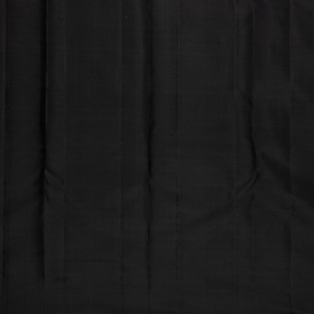 Kuberan Yellow And Black Soft Silk Saree