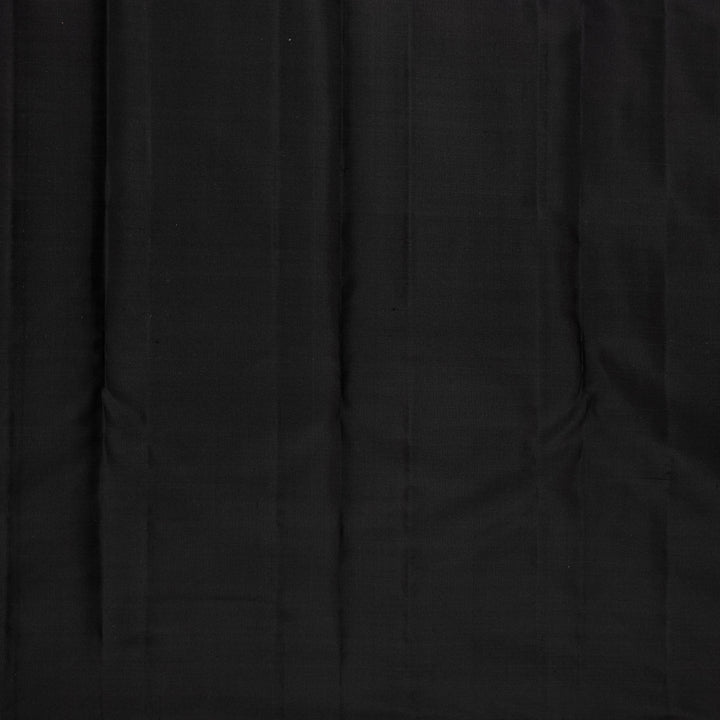 Kuberan Yellow And Black Soft Silk Saree