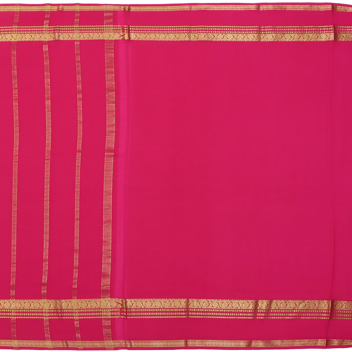 Kuberan yellow with red Mysore Silk Saree