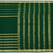 Kuberan bottle green Mysore Silk Saree