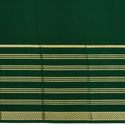 Kuberan bottle green Mysore Silk Saree