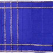 Kuberan sky blue with blue Mysore Silk Saree