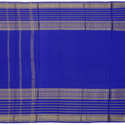 Kuberan peach & blue with green border Mysore Silk Saree