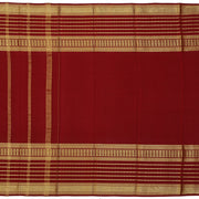 Kuberan green with maroon  Mysore Silk Saree