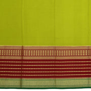 Kuberan green with maroon  Mysore Silk Saree