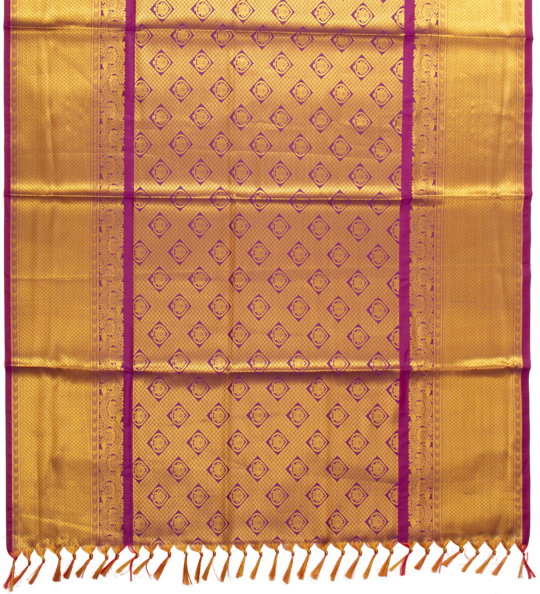 Kuberan Rich Purple Ponnadai Shawl