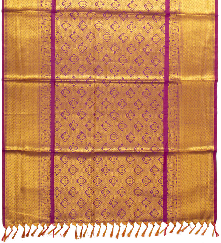 Kuberan Rich Purple Ponnadai Shawl