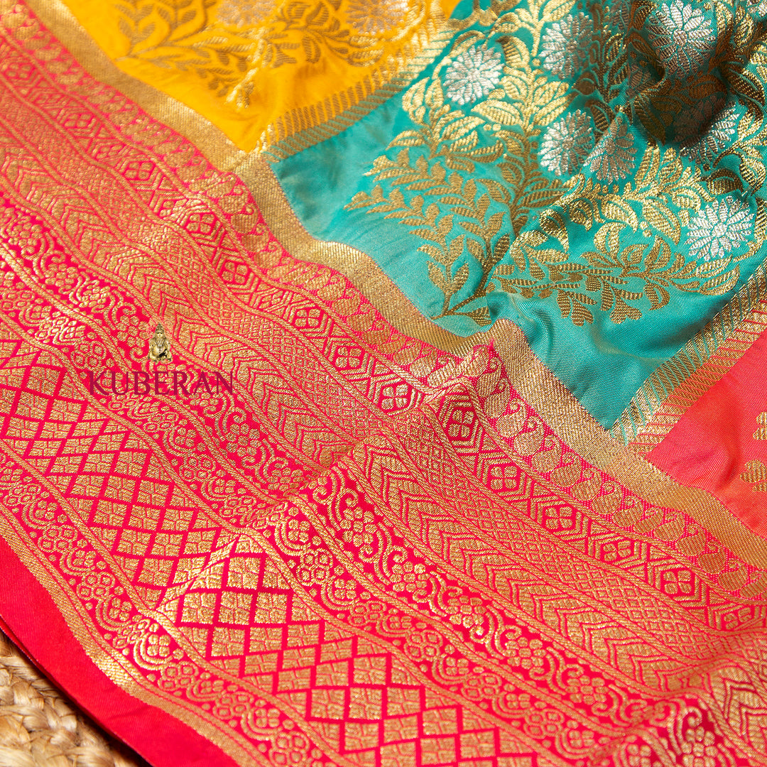 Kuberan Light Peach Saree