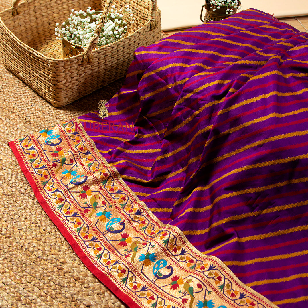 Kuberan Royal Purple Patola Saree