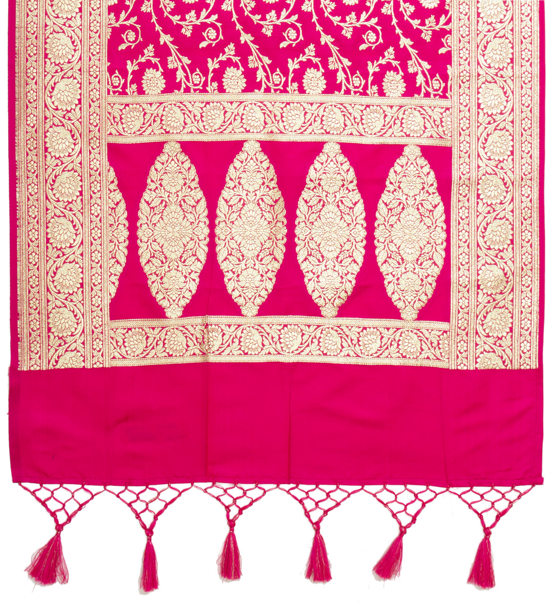 Kuberan Dark Pink Ponnadai Shawl