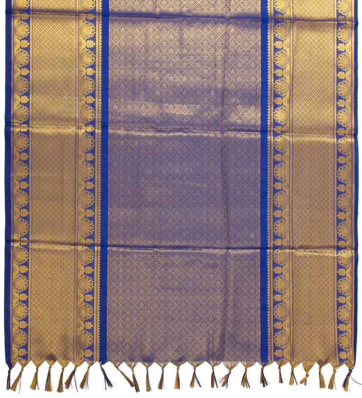 KUBERAN BLUE PONNADAI SHAWL