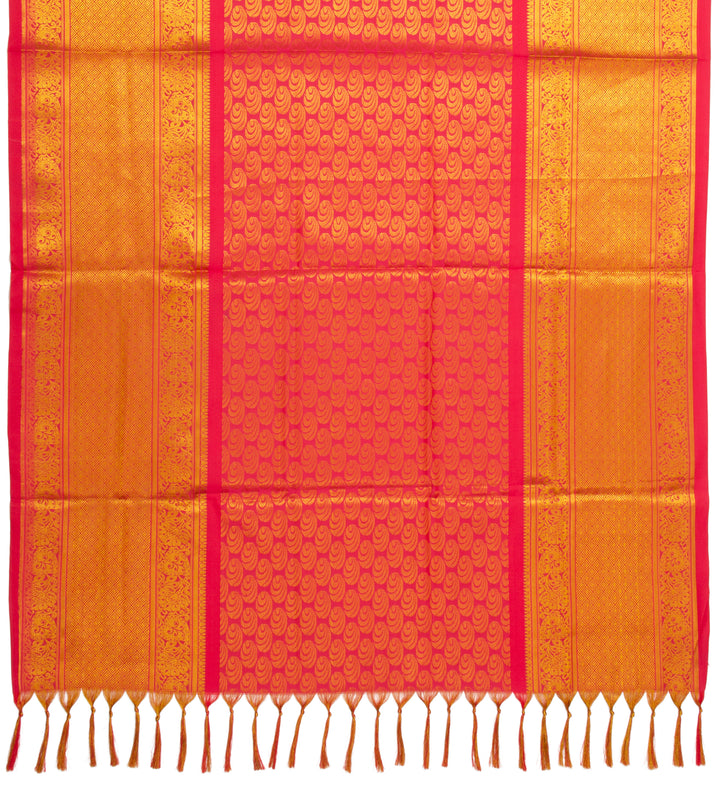 Kuberan Deep Pink Ponnadai Shawl