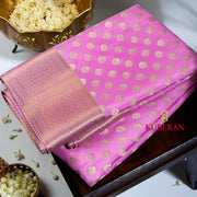 KUBERAN Pink MYSORE SILK SAREE